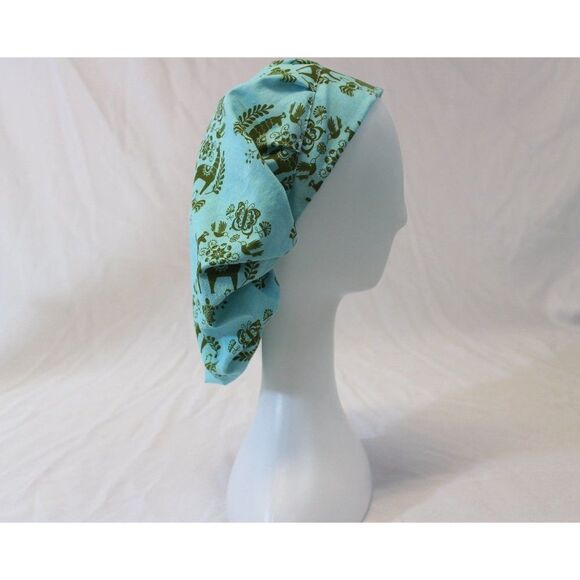 Llamas Bouffant Surgical Dental Scrub Cap Chemo Hat - Picture 4 of 4